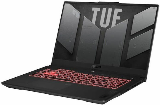 Asus TUF Gaming A17 (2023) TUF707NV-HX026W 17.3" IPS FHD 144Hz (Ryzen 5-7535HS/16GB/512GB SSD/GeForce RTX 4060/W11 Home) (FR Keyboard) view 4