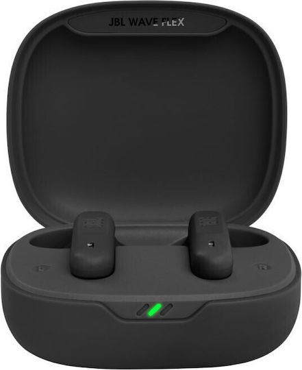 JBL Wave Flex Earbud Bluetooth Handsfree Earphones with Sweat Resistance and Charging Case Black view 2