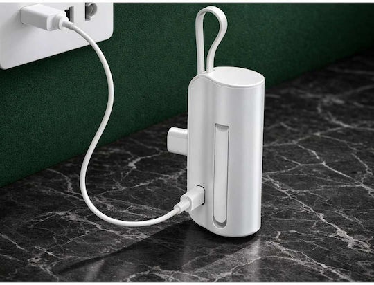 Verk Group 06397_B Power Bank 5000mAh White vy 3
