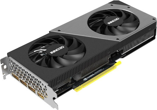 Inno 3D GeForce RTX 4070 12GB GDDR6X Twin X2 OC Graphics Card view 3