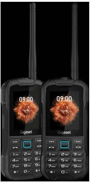 Gigaset GLX8 Active Duo Dual SIM Mobile with Buttons Black view 4
