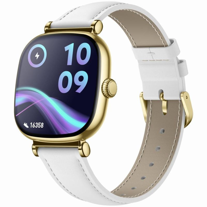 Gravity GT32-2 37mm Smartwatch with Heart Rate Monitor Gold view 4