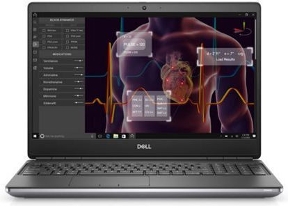 Dell Precision 7550 15.6" FHD (Xeon-W-10885M/32GB/512GB SSD/Quadro T1000/W10 Pro) (US Keyboard)