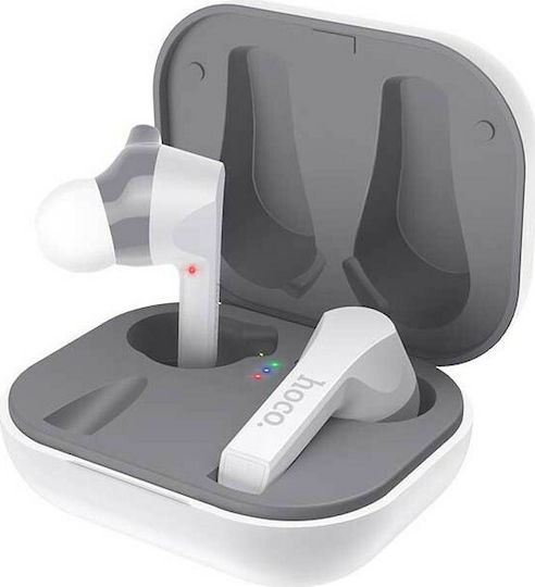 Hoco EW06 In-ear Bluetooth Handsfree Earphones with Charging Case White view 4