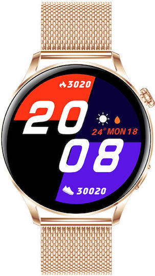 AGBarr Battery Watch with Metal Bracelet view 1