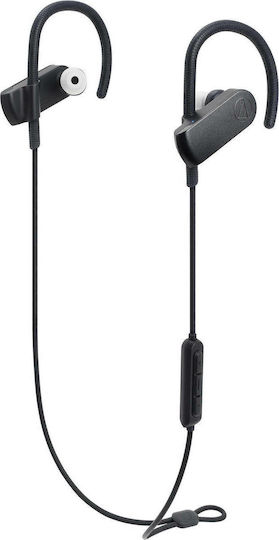 Audio Technica ATH-SPORT70BT In-ear Bluetooth Handsfree Earphones with Sweat Resistance Black view 2