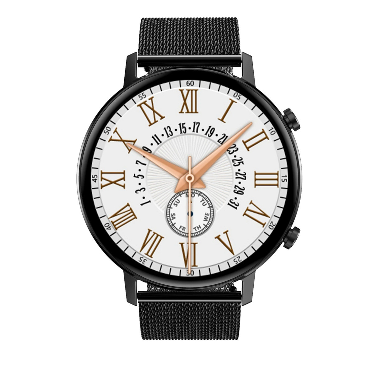 DoFIT Aluminium Smartwatch with Heart Rate Monitor (Black) view 2