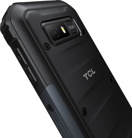 TCL 3189 Dual SIM (125MB) Resistant Mobile with Buttons Himalaya Gray view 2