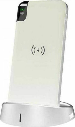 V-TAC VT-3509 Power Bank 8000mAh with 2 USB-A Ports White