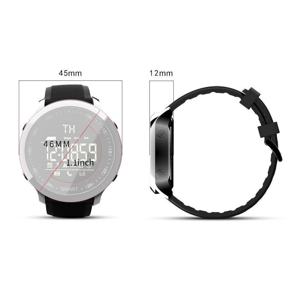 Lokmat MK18 Smartwatch with Heart Rate Monitor (Black) view 4