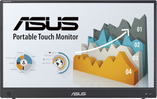 Asus MB16AMTR ZenScreen Touch IPS Portable Monitor 15.6" FHD 1920x1080 with Response Time 5ms GTG