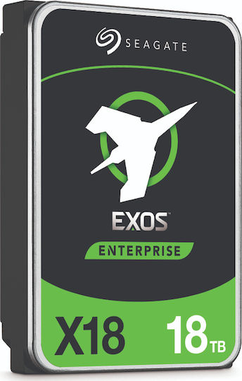 Seagate Exos X18 18TB HDD Hard Drive 3.5" SATA III 7200rpm with 256MB Cache for NAS / Server ST18000NM000J view 3