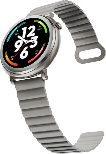 HiFuture Aurora Smartwatch with Heart Rate Monitor (Silver) vue 4