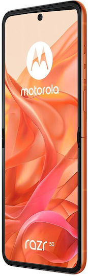 Motorola Razr 50 5G Dual SIM (8GB/256GB) Spritz Orange vista 6
