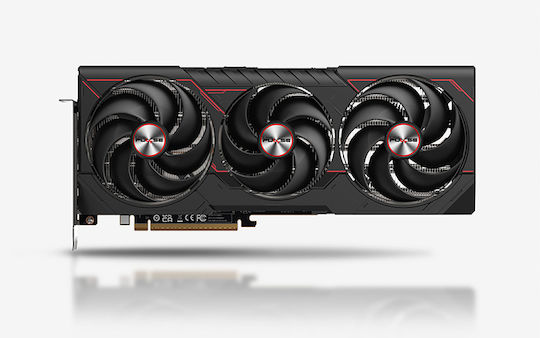 Sapphire Radeon RX 9070 XT 16GB GDDR6 Pulse Graphics Card view 4