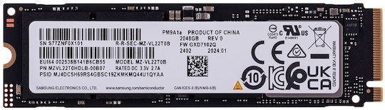Samsung Client Performance PM9A1a SSD 512GB M.2 NVMe PCI Express 4.0 MZVL22T0HDLB-00B07 view 2