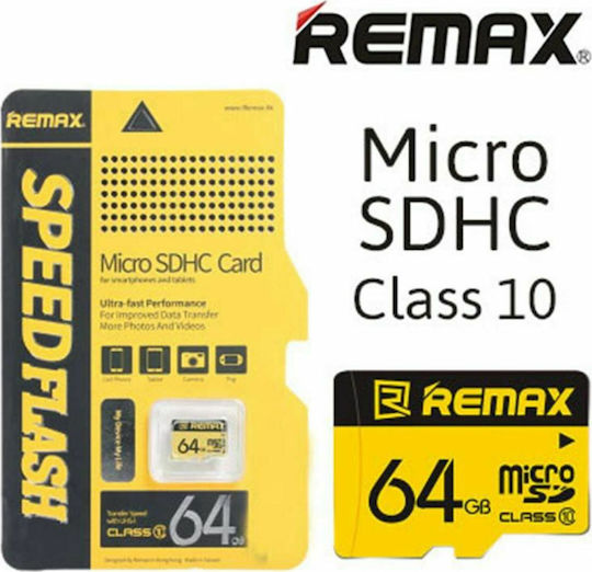 Remax Speed Flash microSDHC 64GB Class 10 view 1