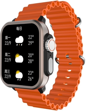 Spovan H6 1.83 Inch Tft Screen Smart Watch Supports Bluetooth Call Blood Oxygen Monitoring Orange