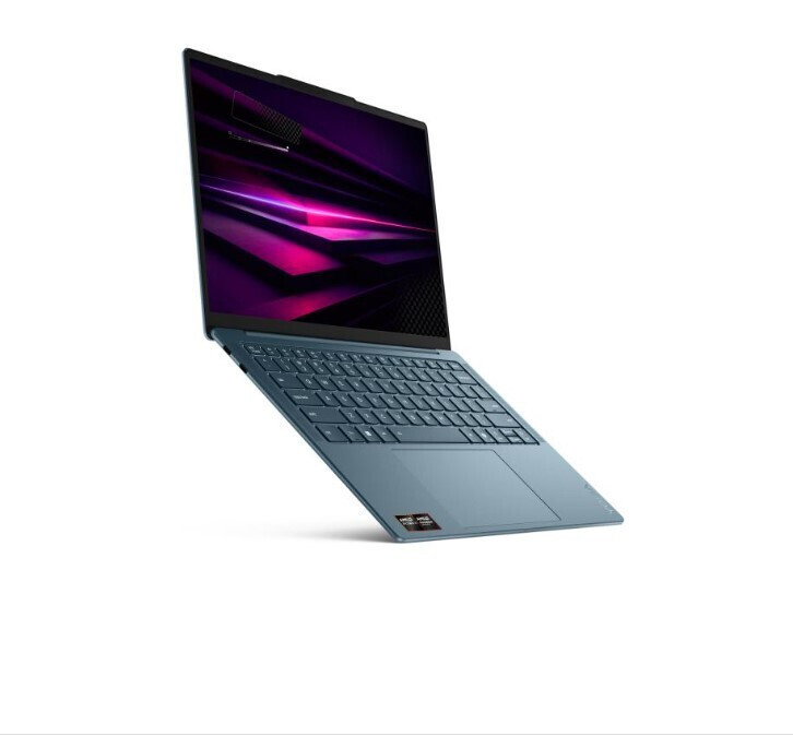 Lenovo Yoga Slim 7 14AGP11 14" OLED FHD+ (Ryzen AI 400 Series-445/16GB/1.0TB SSD/Radeon 840M/W11 Home) Tidal Teal (International English Keyboard) vue 2
