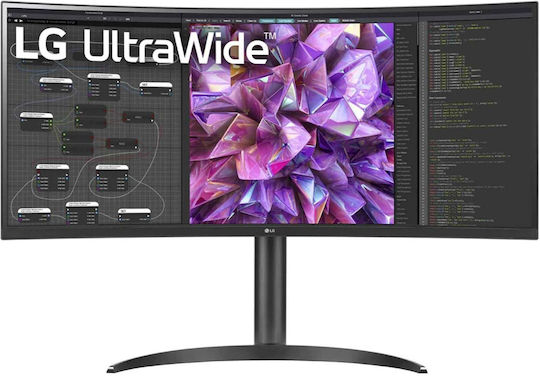 LG 34WQ75X-B Ultrawide IPS HDR Curved Monitor 34" QHD 3440x1440 with Response Time 5ms GTG