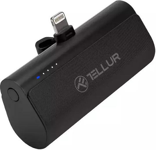 Tellur PD203 Lightning Power Bank 5000mAh Black view 2