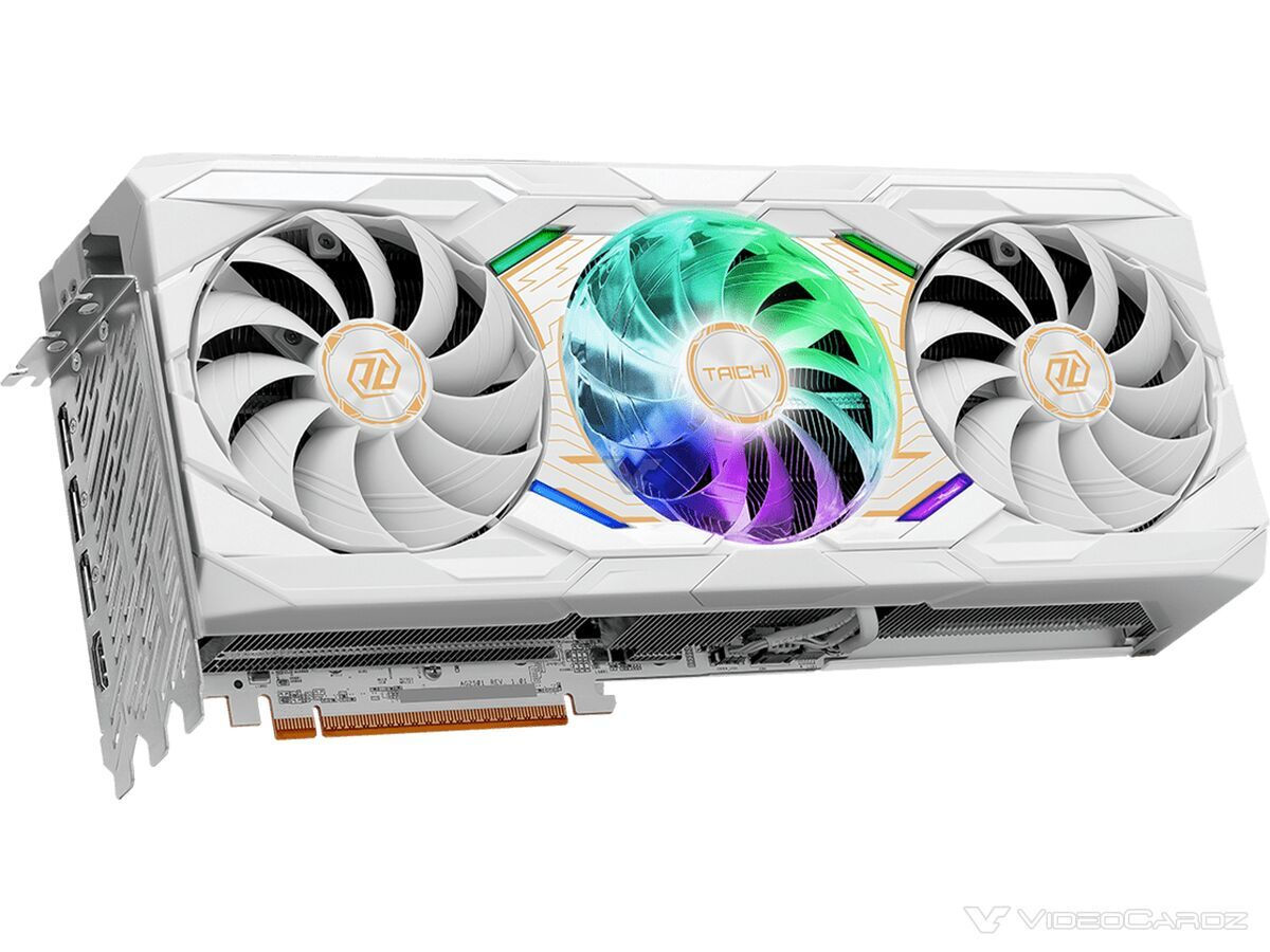 ASRock Radeon RX 9070 XT 16GB GDDR6 Taichi White OC Graphics Card 90-GA5YZZ-00UANZ view 5