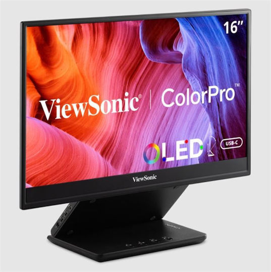 Viewsonic VP16 OLED Portable Monitor 15.6" FHD 1920x1080 with Response Time 1ms GTG view 4