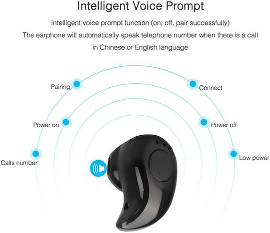 S530 Earbud Bluetooth Handsfree Earphone Blue view 5