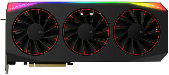 XFX Radeon RX 9070 XT 16GB GDDR6 Mercury OC Magnetic Air Edition RGB Graphics Card view 2