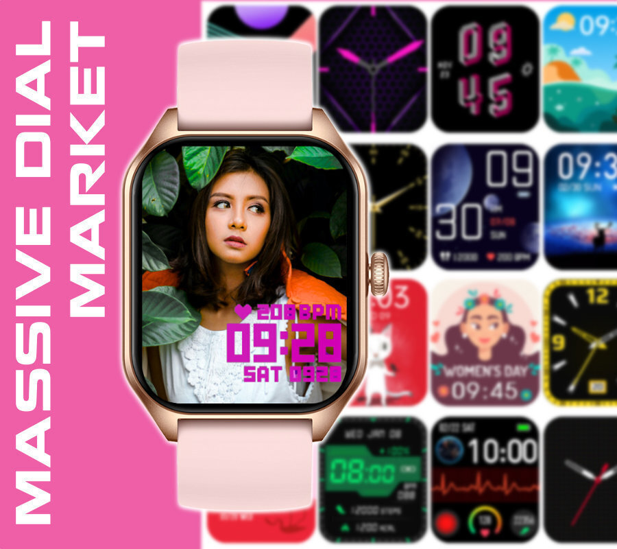 Rubicon Rncf03 Smartwatch with Heart Rate Monitor (Multicolour) view 6