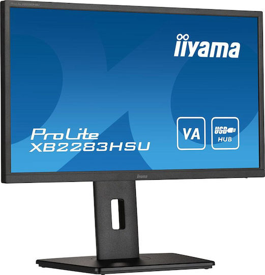 Iiyama ProLite XB2283HSU-B1DP VA Monitor 21.5" FHD 1920x1080 with Response Time 5ms GTG view 4