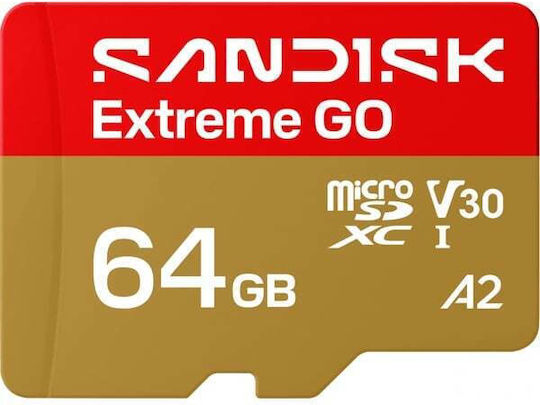 Sandisk Extreme microSDXC 64GB U1 A2 10MB/s view 2