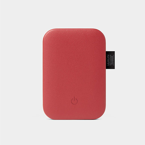 Lexon Softpower MagSafe 3000mAh 5W with USB-C Port Red view 2