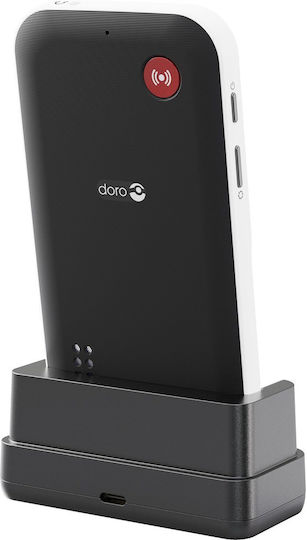 Doro Leva X10 Single SIM Mobile with Large Buttons White view 2