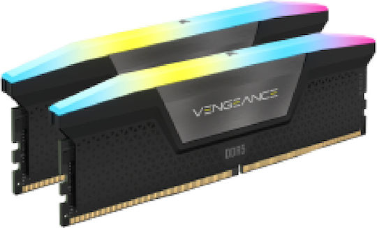Corsair Vengeance DDR5 64GB RAM with 2x32GB Modules and Speed 5600 for Desktop CMH64GX5M2D5600Z40