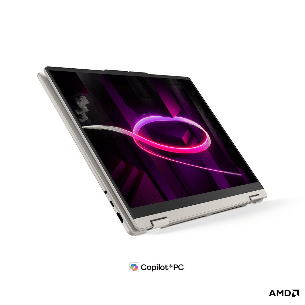 Lenovo Yoga 7 2-in-1 16AGP11 16" OLED FHD+ Touchscreen (Ryzen AI 300 Series-445/16GB/512GB SSD/W11 Home) Seashell (International English Keyboard) vue 7