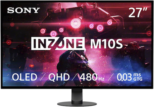 Sony Inzone M10S OLED HDR Gaming Monitor 26.5" QHD 2560x1440 480Hz with Response Time 0.03ms GTG