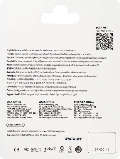 Patriot microSDXC 512GB Class 10 U3 V30 A2 view 6