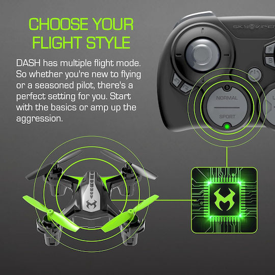 Sky Viper Dash Nano Drone Children's Mini without Camera view 5