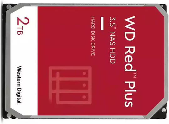 Western Digital Red 2TB HDD Hard Drive 3.5" SATA III 5400rpm with 64MB Cache for NAS WD20EFPX view 9
