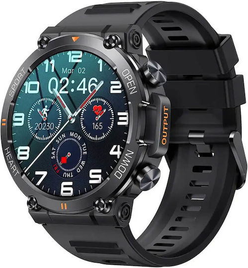 Bakeey K76 Pro Smartwatch (Black) view 1