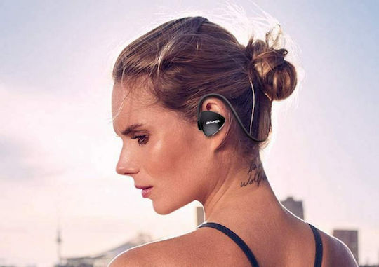 Awei A847BL In-ear Bluetooth Handsfree Earphones with Sweat Resistance Black view 6
