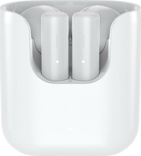QCY T12 Earbud Bluetooth Handsfree Earphones with Charging Case White view 2