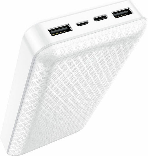 Borofone BT28 Power Bank 10000mAh 10W with 2 USB-A Ports Black view 6