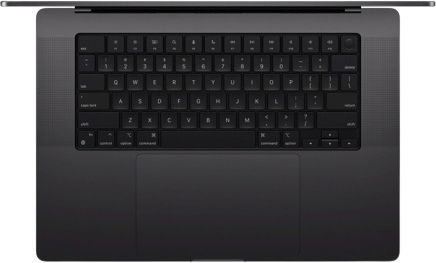 Apple MacBook Pro 16" (2023) 16.2" Retina Display 120Hz (M3-Max 14-core/36GB/512GB SSD) Space Black (International English Keyboard) vue 2