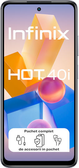 Infinix Hot 40i Dual SIM (8GB/256GB) Black view 2