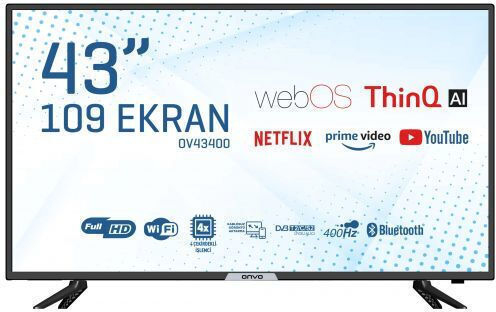 Onvo Smart Television 43" Full HD LED OV43400 (2022)