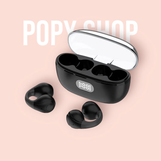 YYK-Q80 In-ear Bluetooth Handsfree Earphones with Sweat Resistance and Charging Case Black vue 4
