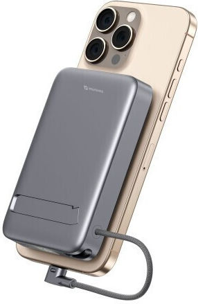 Swissten Qi2 MagSafe Power Bank 10000mAh 33W with USB-C Port Power Delivery Black view 5