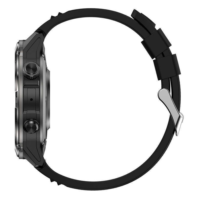 Xmart HK08 Smartwatch with Heart Rate Monitor (Black) vista 4